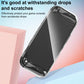 Transparent black TPU protective case for Nintendo Switch 2 handheld console