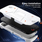 White protective case for Nintendo Switch 2 shown closed over the console
