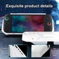 White mecha-style protective case for Nintendo Switch 2 with textured handle pads