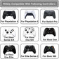 Aiming precision rings displayed with multiple compatible game controller styles