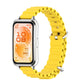 MIJOBS Ocean Silicone Breathable Watch Band, For Huawei Band 11 / Band 11 Pro
