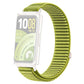 xDfind Woven Nylon Hook And Loop Fastener Metal Interface Watch Band, For Huawei Band 11 Pro / 11