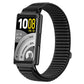 xDfind Woven Nylon Hook And Loop Fastener Metal Interface Watch Band, For Huawei Band 11 Pro / 11
