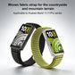 xDfind Woven Nylon Hook And Loop Fastener Metal Interface Watch Band, For Huawei Band 11 Pro / 11