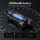 Handheld infrared night vision monocular with internal battery module view