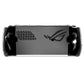 Transparent TPU case for ASUS ROG Ally with raised corner bumpers and vented back pattern