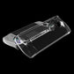 Transparent TPU protective case for ASUS ROG Ally showing camera and controller cutouts