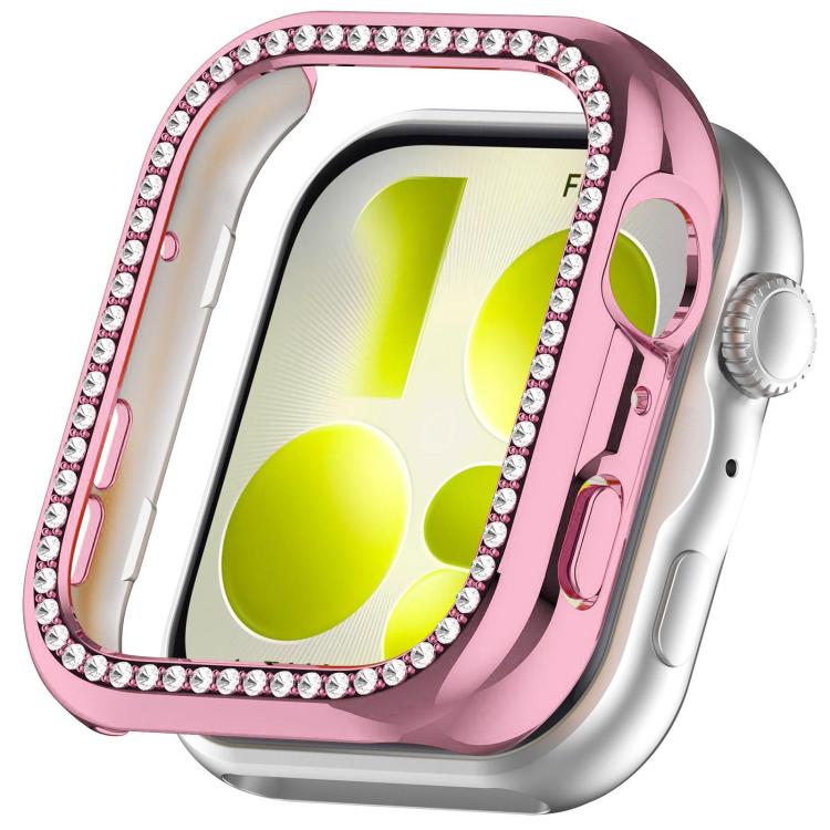 xDfind Single Row Diamond Hollow PC Watch Case, For Huawei Watch Fit 5 Pro, For Huawei Watch Fit 5