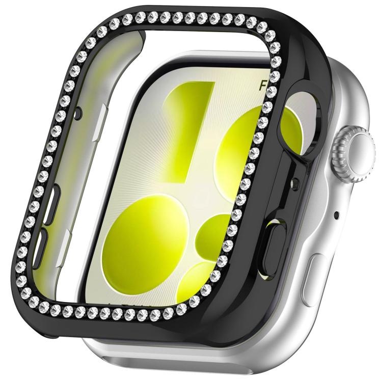 xDfind Single Row Diamond Hollow PC Watch Case, For Huawei Watch Fit 5 Pro, For Huawei Watch Fit 5