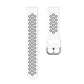 For Samsung Galaxy Watch Active2 44mm Two-color Silicone Replacement Strap Watchband