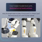 JJR/C R40 bionic joint smart robot, white body with movable limb joints, close-up