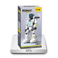 JJR/C R40 robot smart retail box, featuring the white robot with blue glowing face