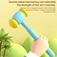 Blue hammer mallet with yellow end for children's whack-a-mole play