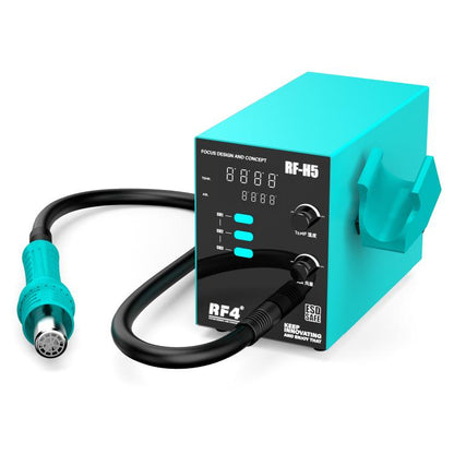 RF4 RF-H5 hot air rework station with digital display and control knobs
