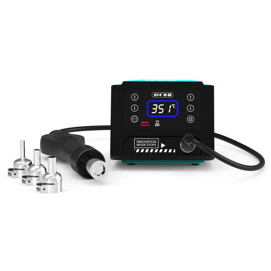 RF4 RF-H6 600W Temperature Control BGA Hot Air Rework Desoldering Station for Mobile Phone Repair, RF-H6