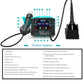 RF4 RF-H7 2 in 1 Digital Display Thermostatic Hot Air Gun Soldering Iron Station, RF-H7
