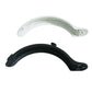 Electric scooter mudguards pair: white and black front covers