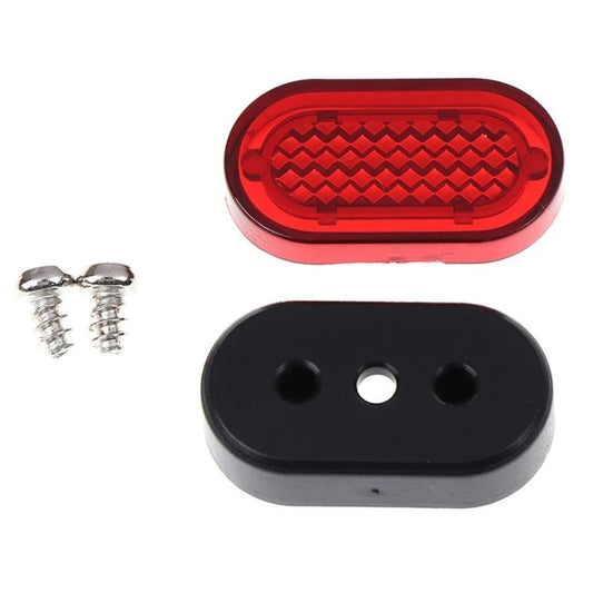 Electric Scooter Rear Fender Light Cover with Screws, For Xiaomi Mijia M365