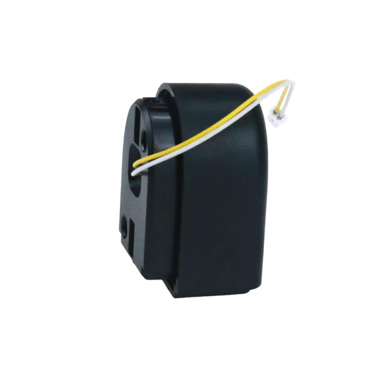 LED headlight for Xiaomi Mijia M365, black side housing with bracket, yellow cable