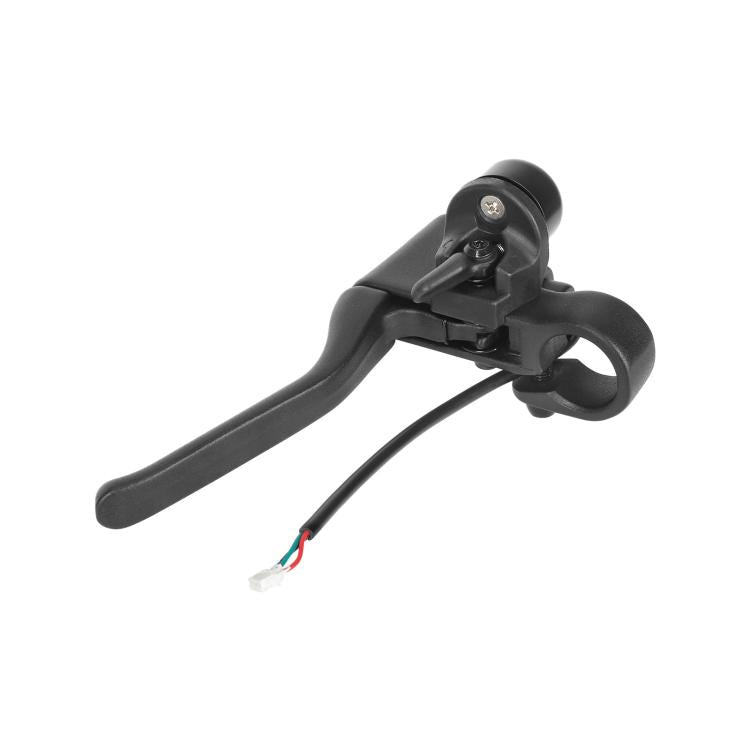 Black brake handle assembly with side bell switch, cable and connector
