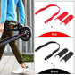 Black and red rear fender bracket set with gap covers and mounting hardware