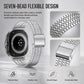 5 Pack xDfind Seven Beads Buckle Stainless Steel Watch Band, For Galaxy Watch9 / 8 / 8 Classic