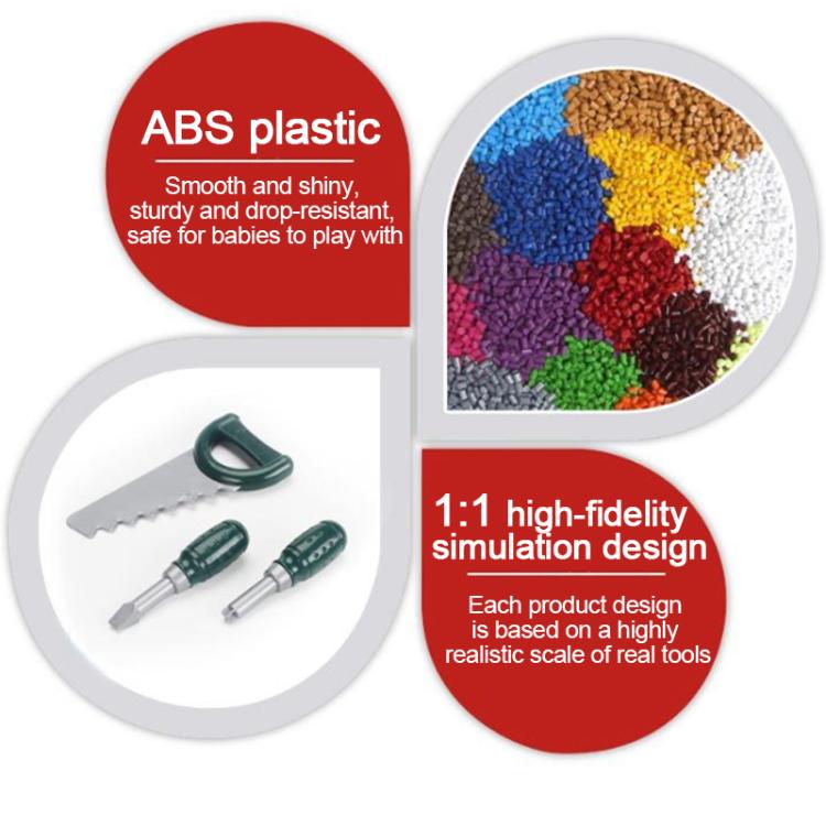 ABS plastic toy parts with smooth finish and 1:1 realistic scale design