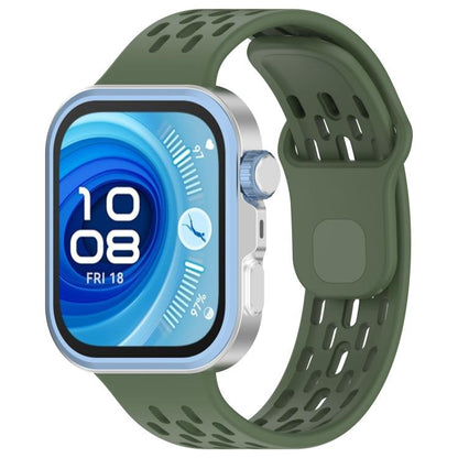 Honeycomb Hole Breathable TPU Watch Band, For Huawei Watch Fit5 / Fit5 Pro / Fit4