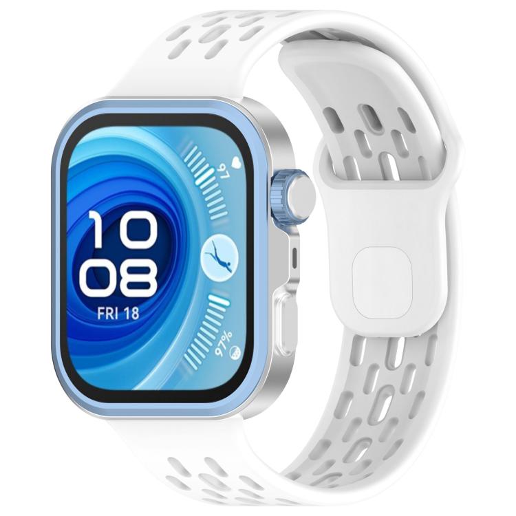 Honeycomb Hole Breathable TPU Watch Band, For Huawei Watch Fit5 / Fit5 Pro / Fit4