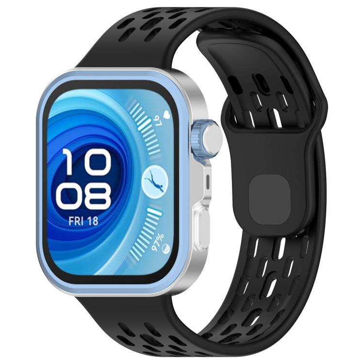 Honeycomb Hole Breathable TPU Watch Band, For Huawei Watch Fit5 / Fit5 Pro / Fit4