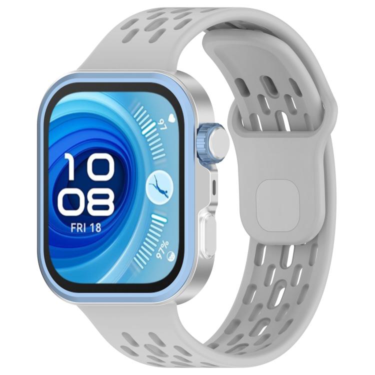 Honeycomb Hole Breathable TPU Watch Band, For Huawei Watch Fit5 / Fit5 Pro / Fit4