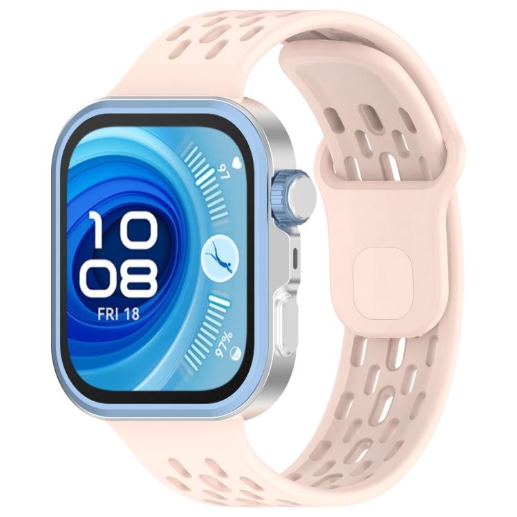 Honeycomb Hole Breathable TPU Watch Band, For Huawei Watch Fit5 / Fit5 Pro / Fit4