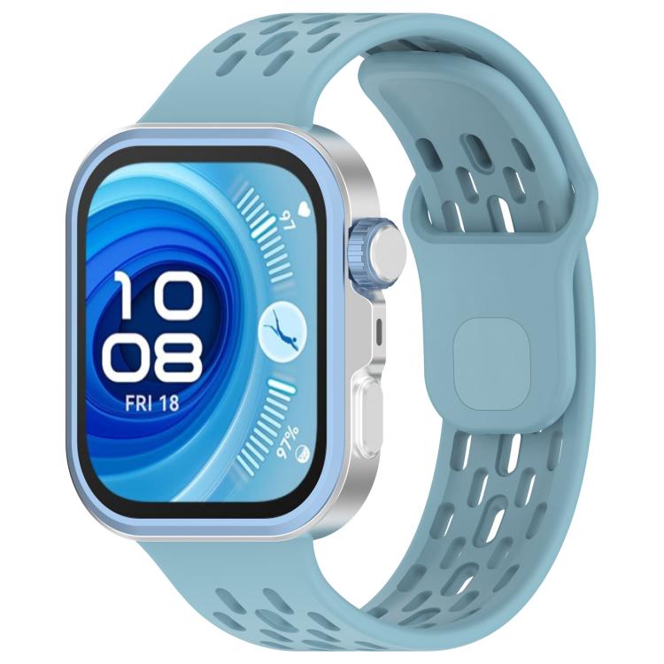 Honeycomb Hole Breathable TPU Watch Band, For Huawei Watch Fit5 / Fit5 Pro / Fit4