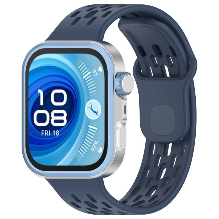 Honeycomb Hole Breathable TPU Watch Band, For Huawei Watch Fit5 / Fit5 Pro / Fit4