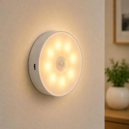 Button Switch Sensorless LED Night Light Bedside Lamp, Sensorless