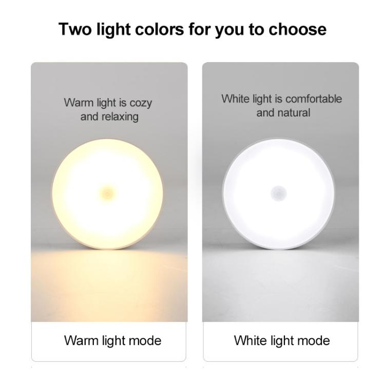 Button Switch Sensorless LED Night Light Bedside Lamp, Sensorless