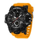 SANDA 9094 Multifunctional Sports 5ATM Waterproof Luminous Electronic Watch