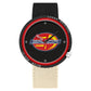SANDA 3202 Slim Silent 3ATM Waterproof Student Watch with Nylon Strap