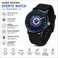 SANDA 3217 Preppy Style 5ATM Waterproof Student Watch with Nylon Strap