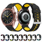 For Samsung Galaxy Watch 3 41mm Three Row Holes Silicone Replacement Strap Watchband, For Samsung Galaxy Watch 3 41mm