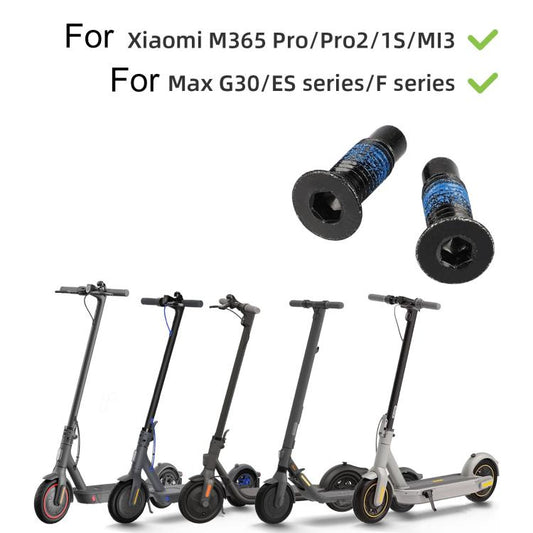 For Xiaomi Mijia M365 / No.9 Scooter MAX G30 Electric Scooter Extended Front Screw with Adhesive, 1 Screw, 4 Screws + Tools, 10 Screws + Tools, 12 Screws + 1 Hex Wrench