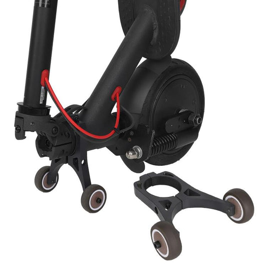 For Xiaomi Mijia M365 Pro / No.9 Scooter F30 / F40 Electric Scooter Auxiliary Wheels Folding Inverted Bracket