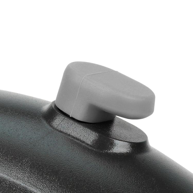 Grey silicone rear fender hook sleeve for electric scooter