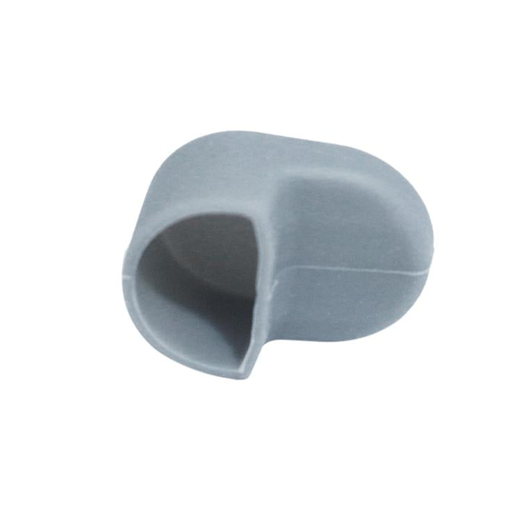 Grey silicone rear fender hook sleeve end cover