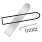 Stainless steel base plate and waterproof ring kit with mounting bolts and hex wrenches
