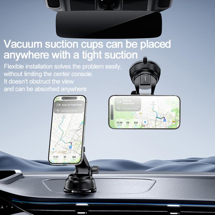 Yesido C276 Car Suction Cup Magnetic Phone Holder, C276