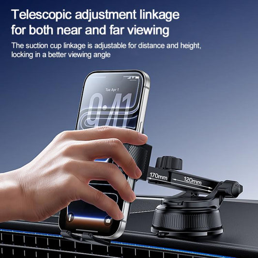 Yesido C278 Car Suction Cup Clip Phone Holder, C278