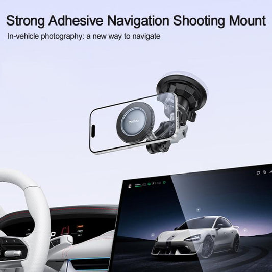 Yesido C281 Car Suction Cup Strong Magnetic Phone Shooting Holder Standard Version, C281