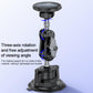 Yesido three-axis rotating car phone mount with suction base and side clamp