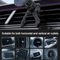 Car air vent wireless charging stand with adjustable legs and vent clamp base
